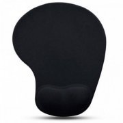 13859-PRETO Mousepad ergonômico com apoio de pulso em gel 23x19cm preto | Mousepad ergonômico com apoio de pulso em gel 23x19cm preto Mousepad ergonômico com apoio de pulso em gel 23x19cm preto
