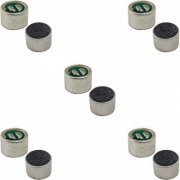 1570022 Microfone de eletreto 2 terminais Intelbras (Kit 5) 9x6mm com 2 terminais solda para fios - Uso em interfones | Microfone de eletreto 2 terminais Intelbras (Kit 5) 9x6mm com 2 terminais solda para fios - Uso em interfones Microfone de eletreto 2 terminais Intelbras (Kit 5) 9x6mm com 2 terminais solda para fios - Uso em interfones