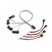 Cabo SAS Interno Adaptec 2231900-R, 1x SFF-8087 para 4x SFF-8482 Fanout Cable, 50cm com conector de for�a integrado