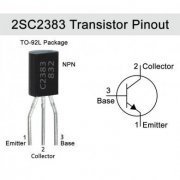 2SC2383 NPN epitaxial silicon transistor TO-92NL color TV audio output, color TV vertical output | NPN epitaxial silicon transistor TO-92NL color TV audio output, color TV vertical output NPN epitaxial silicon transistor TO-92NL color TV audio output, color TV vertical output