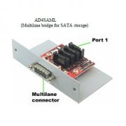 Adaptador 4X Multilane SFF-8470 Externo para 4 SATA II interno, PN: AD4SAML