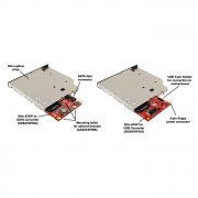 Conversor de DVD Slim IDE para 1 porta SATA ( 1 slim ATAPI to Serial ATA Converter )
