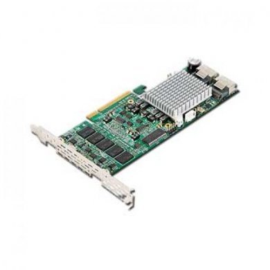 Controladora SAS/SATA 8 Portas SUPERMICRO AOC-USASLP-H8IR, RAID SAS 0, 1, 5, 6, 10, 50, 60. PCI-Exp x8 512MB DDR2 667, Low Profile UIO