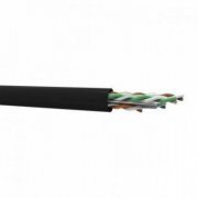 CCE6X21212-METRO Cabo CAT6 U/UTP 23AWG dupla capa preto (venda por metro) | Cabo CAT6 U/UTP 23AWG dupla capa preto (venda por metro) Cabo CAT6 U/UTP 23AWG dupla capa preto (venda por metro)