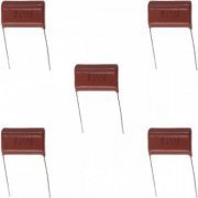 ECQ-E6105KF-KIT5 Capacitor de poliester Panasonic 1uF 630V (Kit 5x) Panasonic 20% 31 x 21.9 x 12.5mm 105°C | Capacitor de poliester Panasonic 1uF 630V (Kit 5x) Panasonic 20% 31 x 21.9 x 12.5mm 105°C Capacitor de poliester Panasonic 1uF 630V (Kit 5x) Panasonic 20% 31 x 21.9 x 12.5mm 105°C