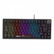 EG275 Evolut teclado gamer mecânico EG275 Class 75% preto com knob de volume, switch marrom, ABNT2, Led com 17 efeit | Evolut teclado gamer mecânico EG275 Class 75% preto com knob de volume, switch marrom, ABNT2, Led com 17 efeit Evolut teclado gamer mecânico EG275 Class 75% preto com knob de volume, switch marrom, ABNT2, Led com 17 efeit