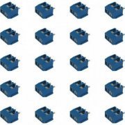 EG301V-5.0-2P-12-55B Borne CB2MN 2 vias plástico azul 10mm (Kit 20x) Kit com 20 unidades | Borne CB2MN 2 vias plástico azul 10mm (Kit 20x) Kit com 20 unidades Borne CB2MN 2 vias plástico azul 10mm (Kit 20x) Kit com 20 unidades