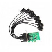 F2181XC Flexport Placa PCI Express 8 seriais RS232 DB9M perfil alto 120mm / Chipset EXAR 17v358 (acompanha cabo com 8 | Flexport Placa PCI Express 8 seriais RS232 DB9M perfil alto 120mm / Chipset EXAR 17v358 (acompanha cabo com 8 Flexport Placa PCI Express 8 seriais RS232 DB9M perfil alto 120mm / Chipset EXAR 17v358 (acompanha cabo com 8
