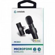 ON-MC803 Onistek microfone de lapela wireless para USB-C autonomia da bateria de até 4h por mircrofone, transmissão de | Onistek microfone de lapela wireless para USB-C autonomia da bateria de até 4h por mircrofone, transmissão de Onistek microfone de lapela wireless para USB-C autonomia da bateria de até 4h por mircrofone, transmissão de
