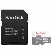 SDSQUNR-032G-GN3MA SanDisk cartão 32GB microSDHC UHS-I com adaptador Ultra classe 10 | SanDisk cartão 32GB microSDHC UHS-I com adaptador Ultra classe 10 SanDisk cartão 32GB microSDHC UHS-I com adaptador Ultra classe 10