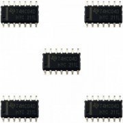 SN74HC04D CI inversor 74HC04D HEX SOIC14 SMD (Kit 5x und) Kit com 5 unidades | CI inversor 74HC04D HEX SOIC14 SMD (Kit 5x und) Kit com 5 unidades CI inversor 74HC04D HEX SOIC14 SMD (Kit 5x und) Kit com 5 unidades