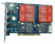 Placa FXO FXS Asterisk Voip IP PBX