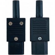 TMD-TRIFEXT-XXX Plug JA-2231 tripolar fêmea 10A (Kit 2x) Kit com 2 unidades | Plug JA-2231 tripolar fêmea 10A (Kit 2x) Kit com 2 unidades Plug JA-2231 tripolar fêmea 10A (Kit 2x) Kit com 2 unidades