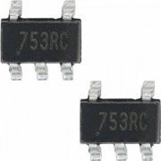 06023-00120000 2x Ci 753RC G753T11U LDO Low Dropout Regulator SOT-23-5 2x unidades | 2x Ci 753RC G753T11U LDO Low Dropout Regulator SOT-23-5 2x unidades 2x Ci 753RC G753T11U LDO Low Dropout Regulator SOT-23-5 2x unidades