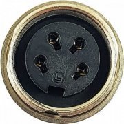 0901128004 Conector fêmea M16 4 terminais para painel Não blindado IP67 UL 2238 250V 6A | Conector fêmea M16 4 terminais para painel Não blindado IP67 UL 2238 250V 6A Conector fêmea M16 4 terminais para painel Não blindado IP67 UL 2238 250V 6A