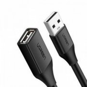 10314 UGREEN Extensão USB 2.0 para USB Fêmea 1m preto cabo reforçado | UGREEN Extensão USB 2.0 para USB Fêmea 1m preto cabo reforçado UGREEN Extensão USB 2.0 para USB Fêmea 1m preto cabo reforçado