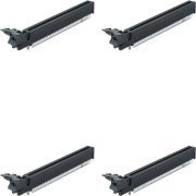 12003-00032700 4x Slot PCI-E X16 164P G F preto para placas mãe desktop | 4x Slot PCI-E X16 164P G F preto para placas mãe desktop 4x Slot PCI-E X16 164P G F preto para placas mãe desktop