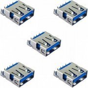 12013-00087800 Conector USB 3.0 9 pinos 0.2CH fêmea (Kit 5x) Kit com 5 unidades | Conector USB 3.0 9 pinos 0.2CH fêmea (Kit 5x) Kit com 5 unidades Conector USB 3.0 9 pinos 0.2CH fêmea (Kit 5x) Kit com 5 unidades
