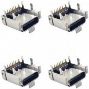 12013-00119800 Conector USB-C 3.1 24P solda placa 90º (Kit 4x und) kit com 4 unidades | Conector USB-C 3.1 24P solda placa 90º (Kit 4x und) kit com 4 unidades Conector USB-C 3.1 24P solda placa 90º (Kit 4x und) kit com 4 unidades