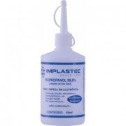15065 Implastec alcool isopropilico 99,8% 110ml isopropanol com bico aplicador para limpeza em eletrônica não corros | Implastec alcool isopropilico 99,8% 110ml isopropanol com bico aplicador para limpeza em eletrônica não corros Implastec alcool isopropilico 99,8% 110ml isopropanol com bico aplicador para limpeza em eletrônica não corros