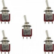 17201-GAN6T-MAR Kit 5x chave gangorra alavanca 17201 6T Mar-Girius 1A em 250V / 3A em 120V (Kit com 5 unidades) | Kit 5x chave gangorra alavanca 17201 6T Mar-Girius 1A em 250V / 3A em 120V (Kit com 5 unidades) Kit 5x chave gangorra alavanca 17201 6T Mar-Girius 1A em 250V / 3A em 120V (Kit com 5 unidades)