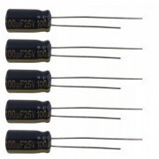 1PEEU-FM1E101 Kit 5x capacitor eletrolitico 100uf 25V radial 105º original Panasonic 2000 horas / 6mm x 11mm (Kit 5 unidades | Kit 5x capacitor eletrolitico 100uf 25V radial 105º original Panasonic 2000 horas / 6mm x 11mm (Kit 5 unidades Kit 5x capacitor eletrolitico 100uf 25V radial 105º original Panasonic 2000 horas / 6mm x 11mm (Kit 5 unidades