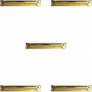 20455-040E-76 Kit 5x conector FPC EDP LVDS 40P 0.5mm I-Pex Cabline-VSF conector femea soldado na placa mãe do notebook | Kit 5x conector FPC EDP LVDS 40P 0.5mm I-Pex Cabline-VSF conector femea soldado na placa mãe do notebook Kit 5x conector FPC EDP LVDS 40P 0.5mm I-Pex Cabline-VSF conector femea soldado na placa mãe do notebook