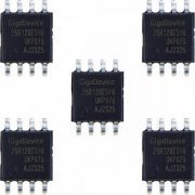 25R128ESIG Kit 5x Ci de Bios 128Mbit 3.3V SMD SOP8 GigaDevice kit com 5 unidades em fita, embalagem original do fabricant | Kit 5x Ci de Bios 128Mbit 3.3V SMD SOP8 GigaDevice kit com 5 unidades em fita, embalagem original do fabricant Kit 5x Ci de Bios 128Mbit 3.3V SMD SOP8 GigaDevice kit com 5 unidades em fita, embalagem original do fabricant