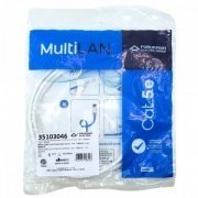 35103046 Furukawa Patch Cord CAT.5E CM 1.5m Branco Produzido com Cabo Multi-Lan Extra-flexível U/UTP, Excede as Caracte | Furukawa Patch Cord CAT.5E CM 1.5m Branco Produzido com Cabo Multi-Lan Extra-flexível U/UTP, Excede as Caracte Furukawa Patch Cord CAT.5E CM 1.5m Branco Produzido com Cabo Multi-Lan Extra-flexível U/UTP, Excede as Caracte