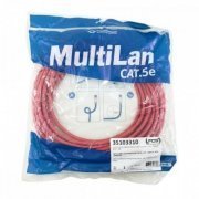 35103310 Furukawa Patch Cord CAT.5E CM 8 Metros Vermelho U/UTP Multilan T568A/B | Furukawa Patch Cord CAT.5E CM 8 Metros Vermelho U/UTP Multilan T568A/B Furukawa Patch Cord CAT.5E CM 8 Metros Vermelho U/UTP Multilan T568A/B