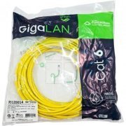 35120014 Furukawa patch cord Gigalan Green 15m U/UTP LSZH amarelo T568A/B | Furukawa patch cord Gigalan Green 15m U/UTP LSZH amarelo T568A/B Furukawa patch cord Gigalan Green 15m U/UTP LSZH amarelo T568A/B