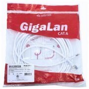 35120028 Patch Cord Furukawa CAT6 Metálico Gigalan 5M branco Gigalan Green U/UTP LSZH T568A/B 5 metros branco | Patch Cord Furukawa CAT6 Metálico Gigalan 5M branco Gigalan Green U/UTP LSZH T568A/B 5 metros branco Patch Cord Furukawa CAT6 Metálico Gigalan 5M branco Gigalan Green U/UTP LSZH T568A/B 5 metros branco