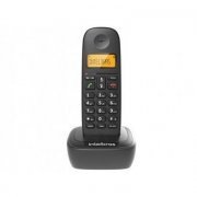 4122510 Intelbras Telefone Sem Fio Preto Dect 6.0 TS 2510 com Identificador de Chamadas | Intelbras Telefone Sem Fio Preto Dect 6.0 TS 2510 com Identificador de Chamadas Intelbras Telefone Sem Fio Preto Dect 6.0 TS 2510 com Identificador de Chamadas