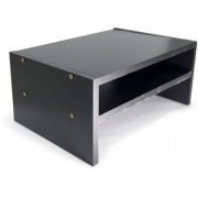5098 Stalo suporte para monitor com 2 prateleiras preto 32,5 cm x 22 cm x 14 cm | Stalo suporte para monitor com 2 prateleiras preto 32,5 cm x 22 cm x 14 cm Stalo suporte para monitor com 2 prateleiras preto 32,5 cm x 22 cm x 14 cm