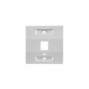 Spartec Espelho 3x3 Sistema X de 1 Porta Branco Instaladas em caixas embutidas ou de sobrepor padrão 3