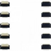 51614-00601-V01 Conector FPC com trava 6 vias 0.5mm 1R (Kit 5x und) Kit com 5 unidades | Conector FPC com trava 6 vias 0.5mm 1R (Kit 5x und) Kit com 5 unidades Conector FPC com trava 6 vias 0.5mm 1R (Kit 5x und) Kit com 5 unidades