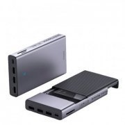 Hagibis Case HD/SSD Externo com Hub USB Tipo C Usb 3.0, Type C, TF/SD, HDMI 4k Corpo em Alumínio
