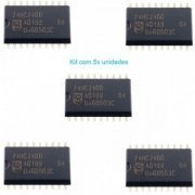 74HC240D Ci porta logica Octal 74HC240 SMD SOIC20 (Kit 5und) Octal buffer / line driver / 3 state / inverting (Original | Ci porta logica Octal 74HC240 SMD SOIC20 (Kit 5und) Octal buffer / line driver / 3 state / inverting (Original Ci porta logica Octal 74HC240 SMD SOIC20 (Kit 5und) Octal buffer / line driver / 3 state / inverting (Original