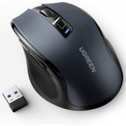 Ugreen mouse sem fio ergonomico silence 4000 dpi USB 2.4Ghz - Compatível com PC e APPLE, 5 níveis de resolução em DPI