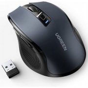 90545 Ugreen MU006 mouse sem fio ergonomico silence 4000 dpi USB 2.4Ghz - CompatÃvel com PC e APPLE, 5 nÃveis de res | Ugreen MU006 mouse sem fio ergonomico silence 4000 dpi USB 2.4Ghz - CompatÃvel com PC e APPLE, 5 nÃveis de res Ugreen MU006 mouse sem fio ergonomico silence 4000 dpi USB 2.4Ghz - CompatÃvel com PC e APPLE, 5 nÃveis de res