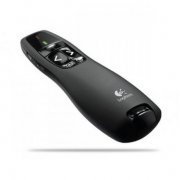 Logitech Apresentador R400 2.4GHz Wireless Presenter USB, Alcance de até 15 metros, Laser Pointer, 2x Pilhas AAA