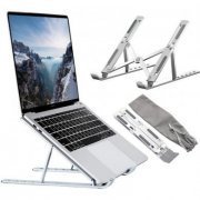 A1102 Suporte dobravel de aluminio para notebook para Notebooks de 10 a 16 pol. / Fabricado em liga de aluminio e ma | Suporte dobravel de aluminio para notebook para Notebooks de 10 a 16 pol. / Fabricado em liga de aluminio e ma Suporte dobravel de aluminio para notebook para Notebooks de 10 a 16 pol. / Fabricado em liga de aluminio e ma