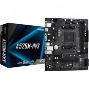 A520M-HVS Asrock placa mãe AMD A520M AM4 mATX DDR4 até 64GB HDMI/VGA M.2 NVMe USB 3.2 | Asrock placa mãe AMD A520M AM4 mATX DDR4 até 64GB HDMI/VGA M.2 NVMe USB 3.2 Asrock placa mãe AMD A520M AM4 mATX DDR4 até 64GB HDMI/VGA M.2 NVMe USB 3.2