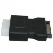 ADA-SATA15-P4M Adaptador SATA 15 Pinos Macho para Conector de Força Molex (Fonte) Macho - Para fontes que não possuem conecto | Adaptador SATA 15 Pinos Macho para Conector de Força Molex (Fonte) Macho - Para fontes que não possuem conecto Adaptador SATA 15 Pinos Macho para Conector de Força Molex (Fonte) Macho - Para fontes que não possuem conecto