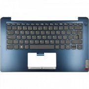 AM2JA000100-B Carcaça palmrest Lenovo Ideapad 1i 14 azul escuro acompanha base e teclado | Carcaça palmrest Lenovo Ideapad 1i 14 azul escuro acompanha base e teclado Carcaça palmrest Lenovo Ideapad 1i 14 azul escuro acompanha base e teclado