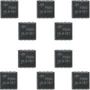 AON7506-10X 10x unidades Mosfet AON7506 N-Channel 30V 12A QFN-8 kit com 10 unidades | 10x unidades Mosfet AON7506 N-Channel 30V 12A QFN-8 kit com 10 unidades 10x unidades Mosfet AON7506 N-Channel 30V 12A QFN-8 kit com 10 unidades