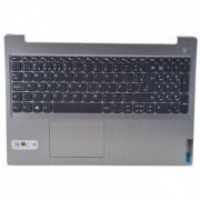 Palmrest Lenovo Ideapad 3i 15.6 prata Acompanha teclado e touchpad