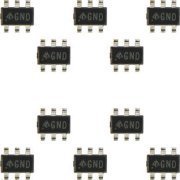 AP3402KTTR-G1 10x Switching Voltage Regulators 1MHz 2A Step Down TSOT-26-6 / marcação no componente: GND | 10x Switching Voltage Regulators 1MHz 2A Step Down TSOT-26-6 / marcação no componente: GND 10x Switching Voltage Regulators 1MHz 2A Step Down TSOT-26-6 / marcação no componente: GND