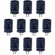 B41821A9226M-KIT10 Capacitor eletrolitico EPCOS 22uF 100V (Kit 10x) 20% Radial 8x11.5mm 0.14A 2000hr 85°C | Capacitor eletrolitico EPCOS 22uF 100V (Kit 10x) 20% Radial 8x11.5mm 0.14A 2000hr 85°C Capacitor eletrolitico EPCOS 22uF 100V (Kit 10x) 20% Radial 8x11.5mm 0.14A 2000hr 85°C