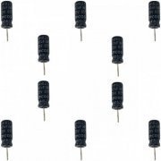 B41827A5476M Capacitor eletrolitico 47uf 25v (Kit 10 unidades) Kit com 10 unidades | Capacitor eletrolitico 47uf 25v (Kit 10 unidades) Kit com 10 unidades Capacitor eletrolitico 47uf 25v (Kit 10 unidades) Kit com 10 unidades